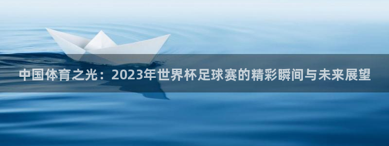 3377体育官网下载平台：中国体育之光：2023年世